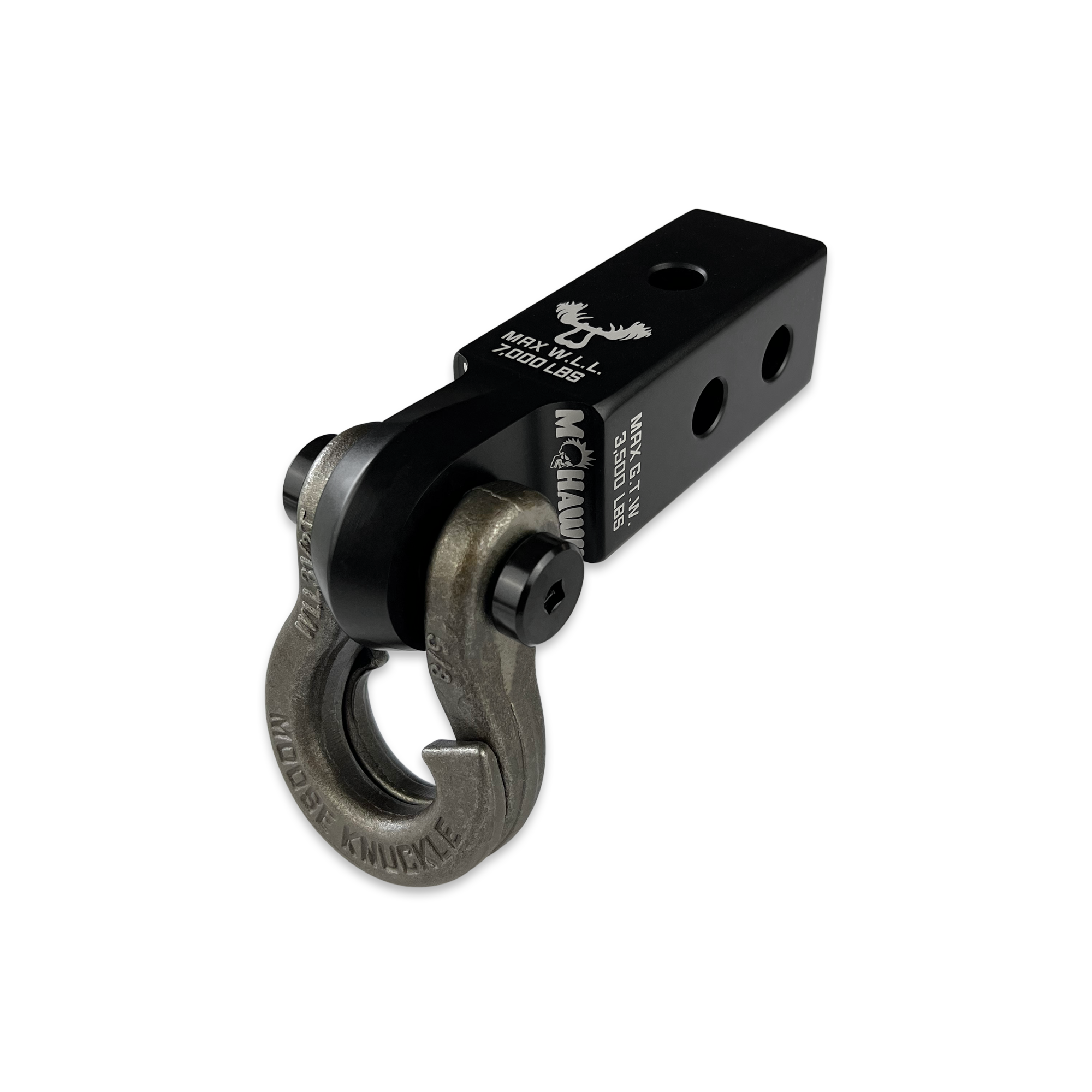 Photo of Jowl 5/8 Split Shackle and Mohawk 2.0 x 5/8 Receiver Combo by Forward Notion, LLC - Premium Recovery Gear for UTVs / Side by Sides