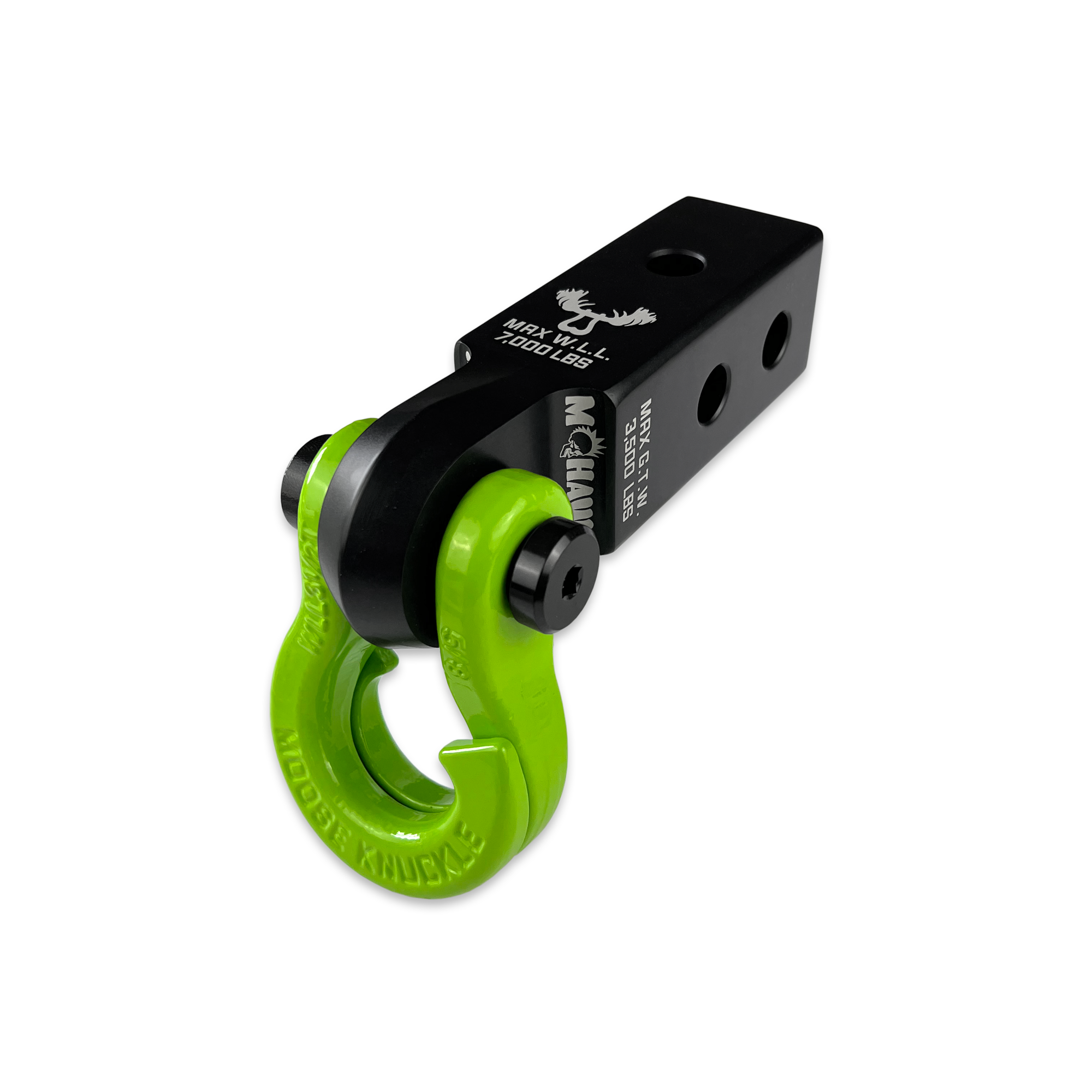 Photo of Jowl 5/8 Split Shackle and Mohawk 2.0 x 5/8 Receiver Combo by Forward Notion, LLC - Premium Recovery Gear for UTVs / Side by Sides