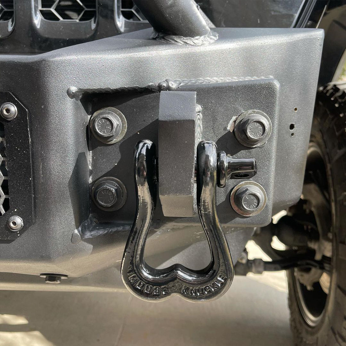 Photo of Moose Knuckle XL Shackle 3/4 by Forward Notion, LLC - Premium Recovery Gear for UTVs / Side by Sides