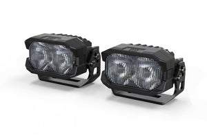 Morimoto 2 Banger LED Pods - HXB Wide Beam