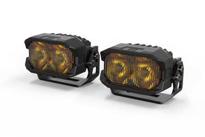 Morimoto 2 Banger LED Pods - HXB Wide Beam