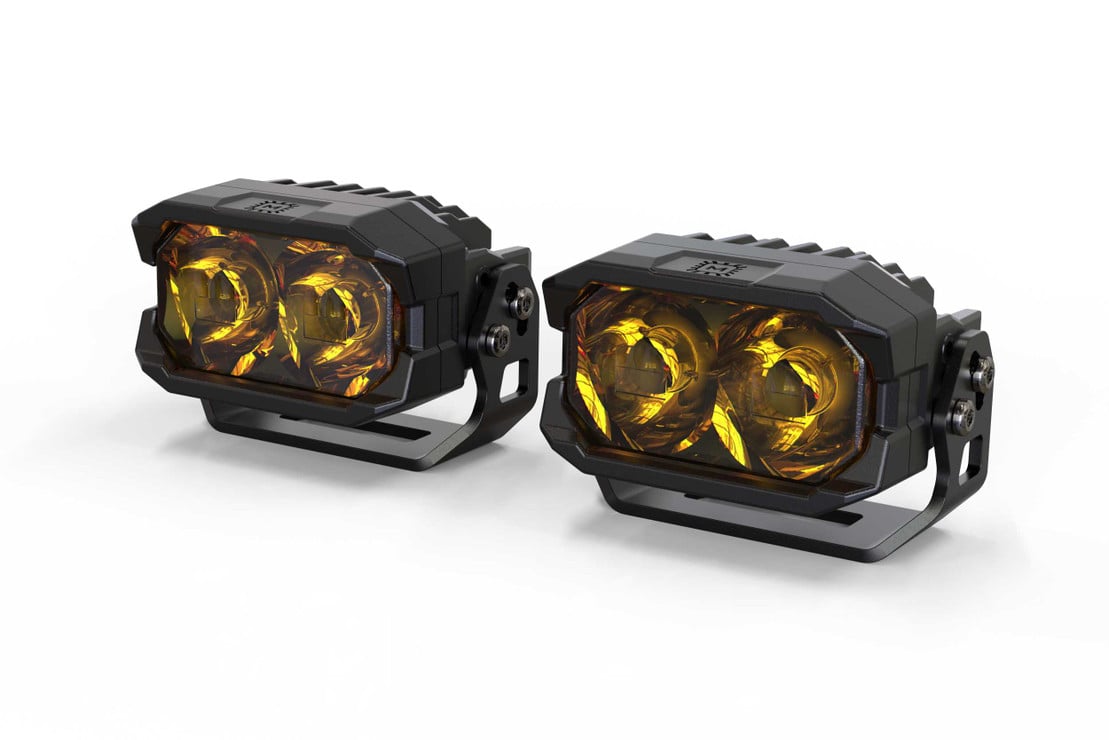 Morimoto 2 Banger LED Pods - NCS Spot Beam