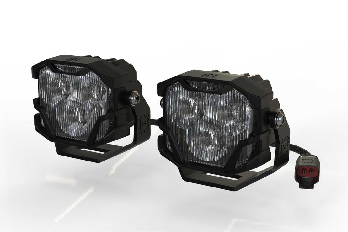 Morimoto 4 Banger LED Pods - NCS Wide Beam