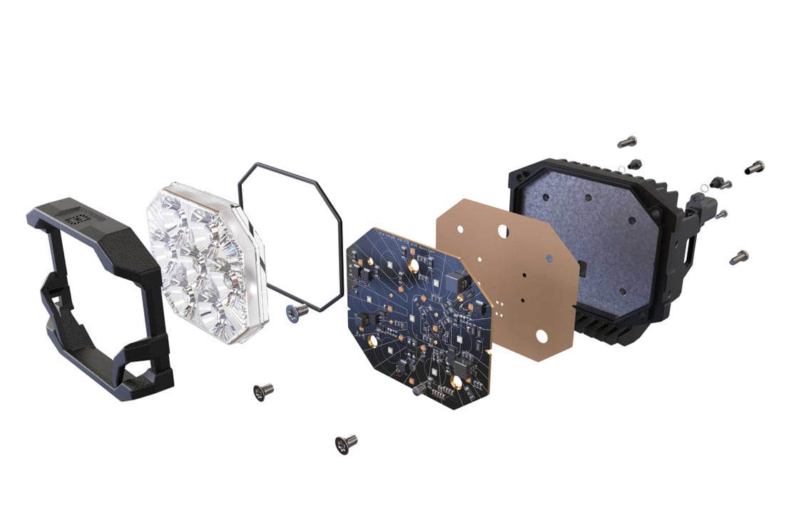 Photo of Morimoto Big Banger LED Pods - NCS Combo Beam by Morimoto - Premium Light Pods for UTVs / Side by Sides