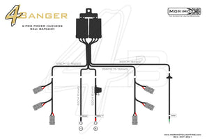 Morimoto off Road 6-Pod Power Harness