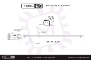 Morimoto Off Road Harnesses Dt-Extension