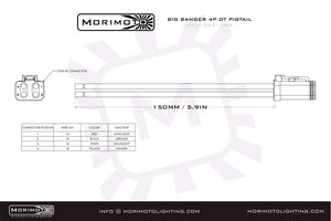 Morimoto Off Road Harnesses Dt-Extension