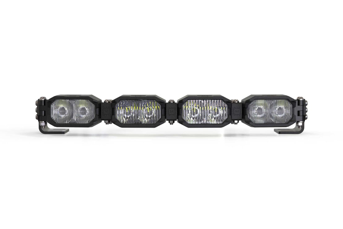 Photo of Morimoto Single Row Banger Bar Off Road LED Bar Light - 4 Pod / 16” by Morimoto - Premium Light Bars for UTVs / Side by Sides