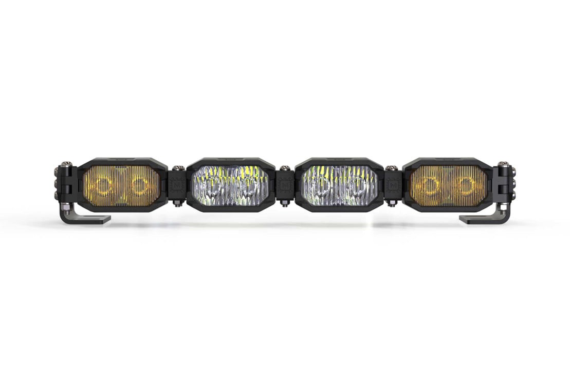 Morimoto Single Row Banger Bar Off Road LED Bar Light - 4 Pod / 16”