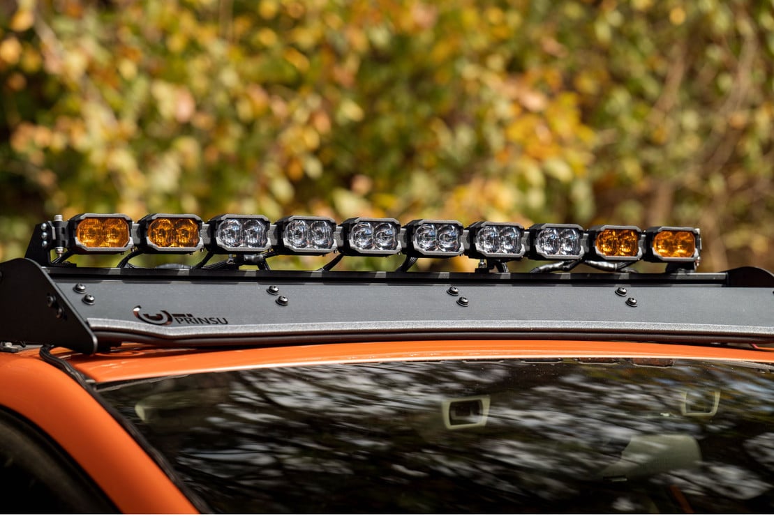 Photo of Morimoto Single Row Banger Bar Off Road LED Bar Light - 4 Pod / 16” by Morimoto - Premium Light Bars for UTVs / Side by Sides