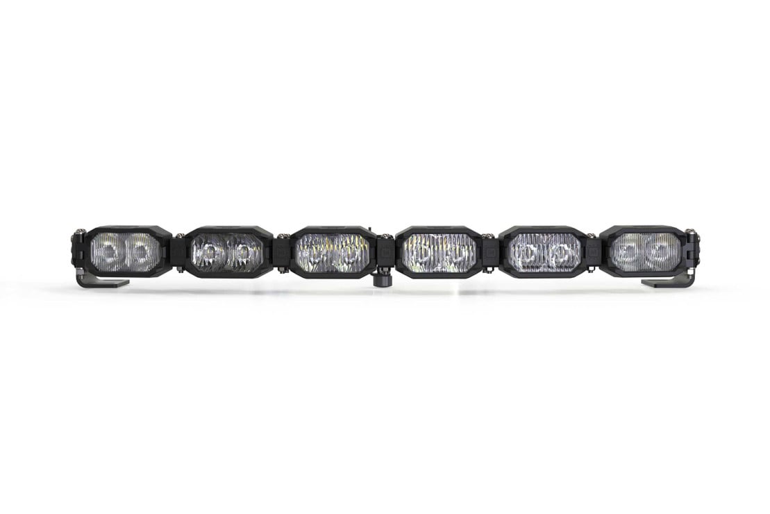 Photo of Morimoto Single Row Banger Bar Off Road LED Light Bar - 6 Pod / 24” by Morimoto - Premium Light Bars for UTVs / Side by Sides