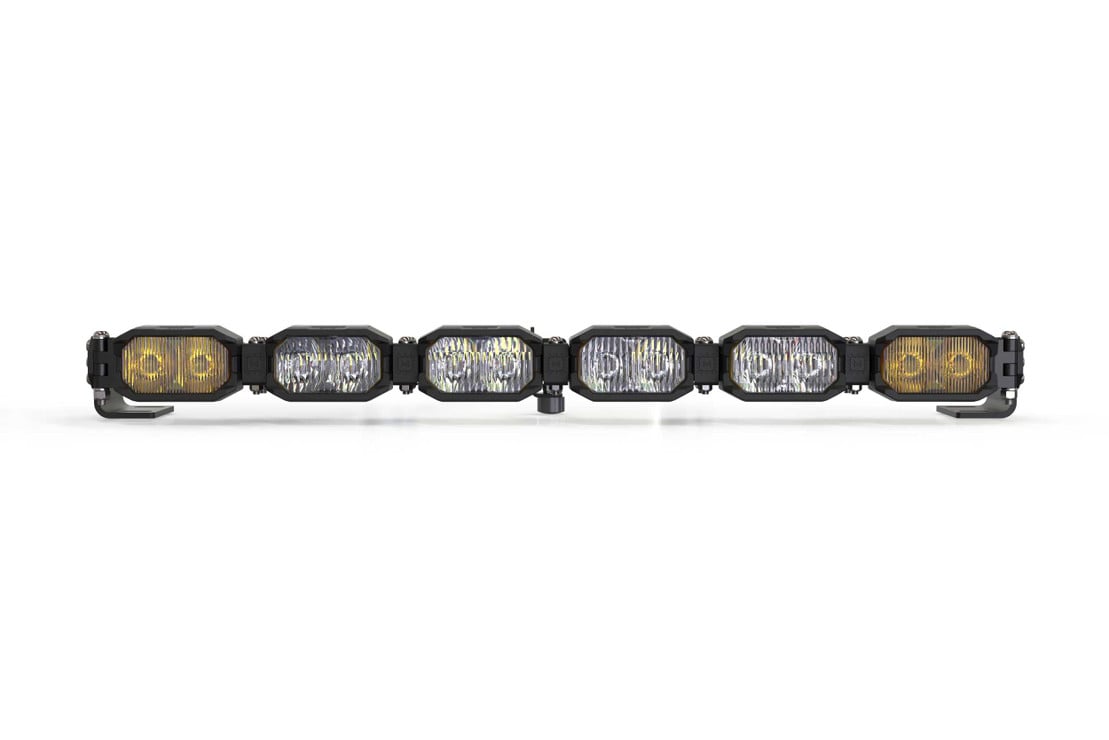 Photo of Morimoto Single Row Banger Bar Off Road LED Light Bar - 6 Pod / 24” by Morimoto - Premium Light Bars for UTVs / Side by Sides
