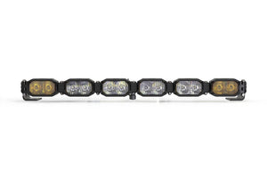 Morimoto Single Row Banger Bar Off Road LED Light Bar - 6 Pod / 24”