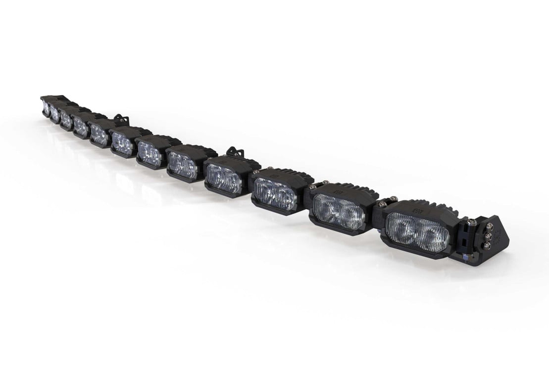 Morimoto Single Row Banger Bar off Road LED Light Bar - 12 Pod / 47”