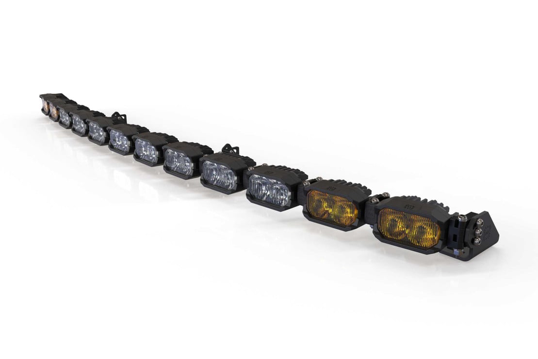 Morimoto Single Row Banger Bar off Road LED Light Bar - 12 Pod / 47”