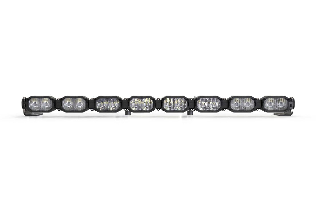 Photo of Morimoto Single Row Banger Bar off Road LED Light Bar - 8 Pod / 31.5” by Morimoto - Premium Light Bars for UTVs / Side by Sides