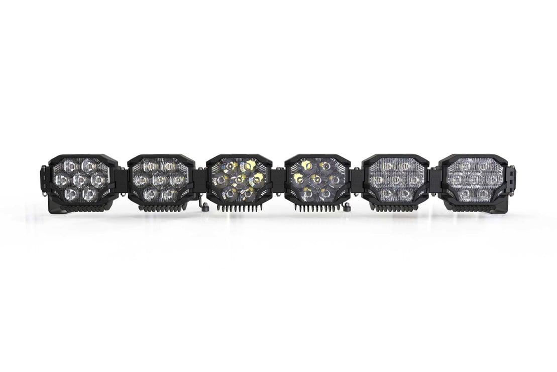Photo of Morimoto Triple Row Banger Bar off Road LED Light Bar - 6 Pod / 43” by Morimoto - Premium Light Bars for UTVs / Side by Sides