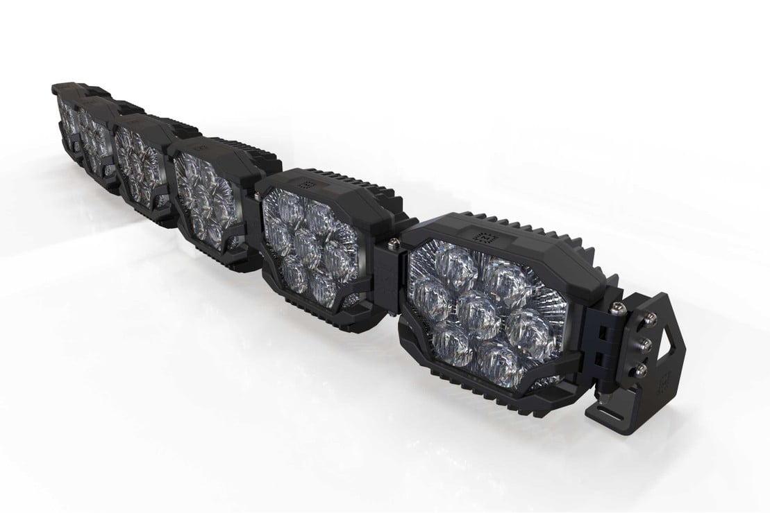 Photo of Morimoto Triple Row Banger Bar off Road LED Light Bar - 6 Pod / 43” by Morimoto - Premium Light Bars for UTVs / Side by Sides