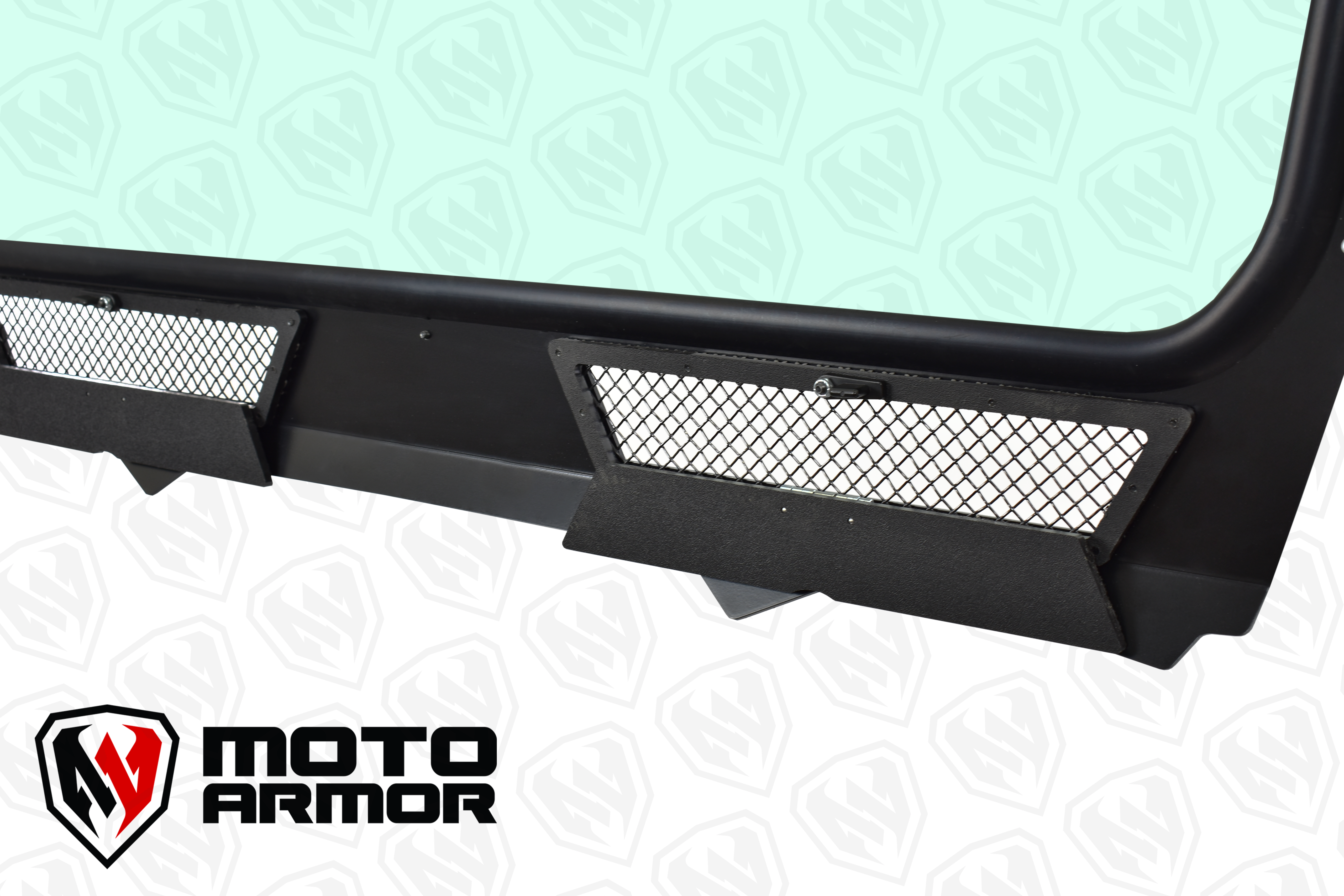 Photo of Glass Windshield for Vent Racing RZR PRO XP Roll Cage by Moto Armor - Premium for UTVs / Side by Sides