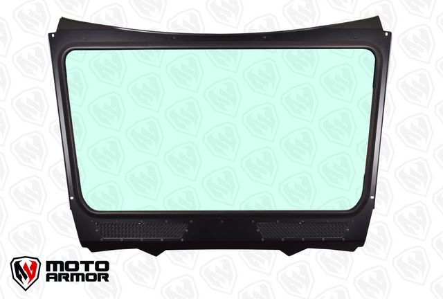 Photo of Glass Windshield for Vent Racing RZR PRO XP Roll Cage by Moto Armor - Premium for UTVs / Side by Sides