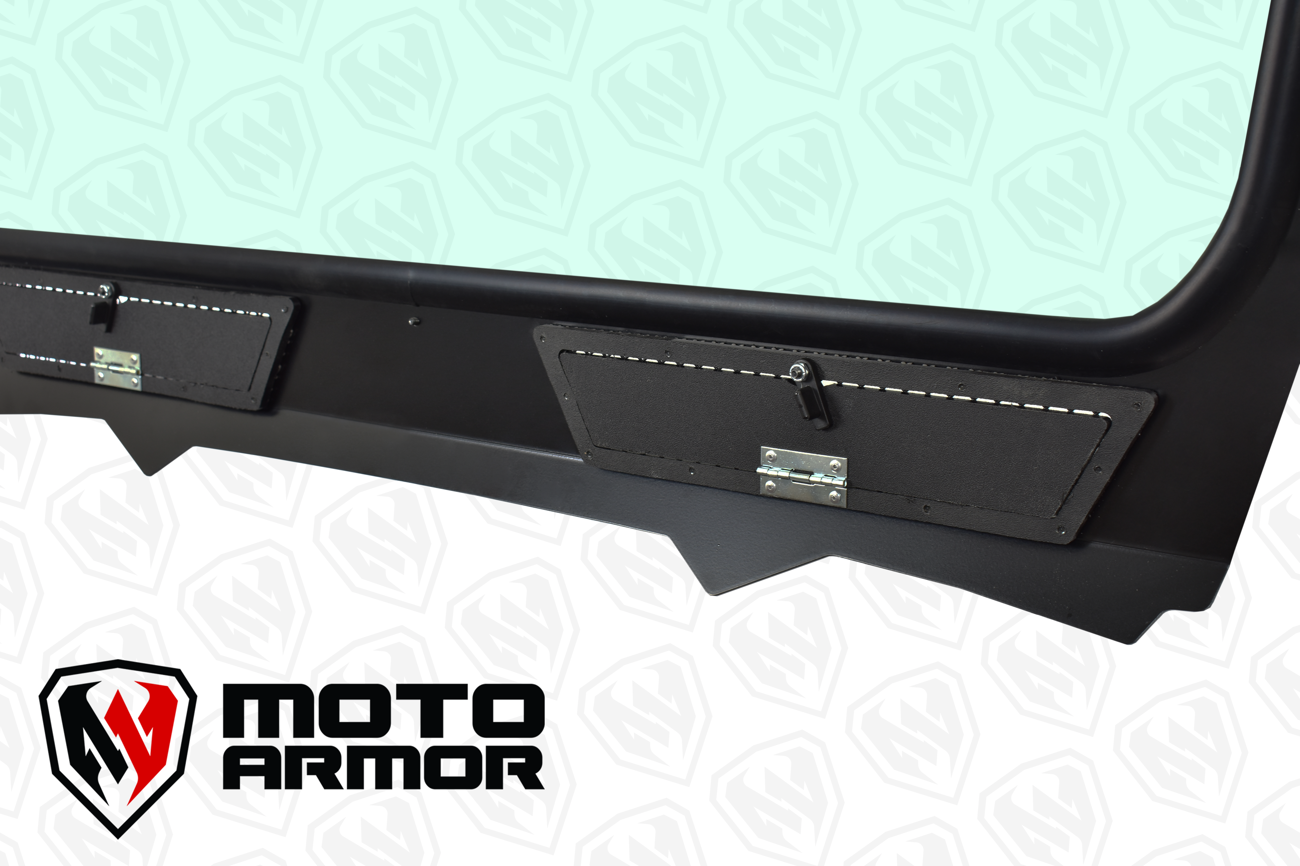 Photo of Glass Windshield for Vent Racing RZR PRO XP Roll Cage by Moto Armor - Premium for UTVs / Side by Sides