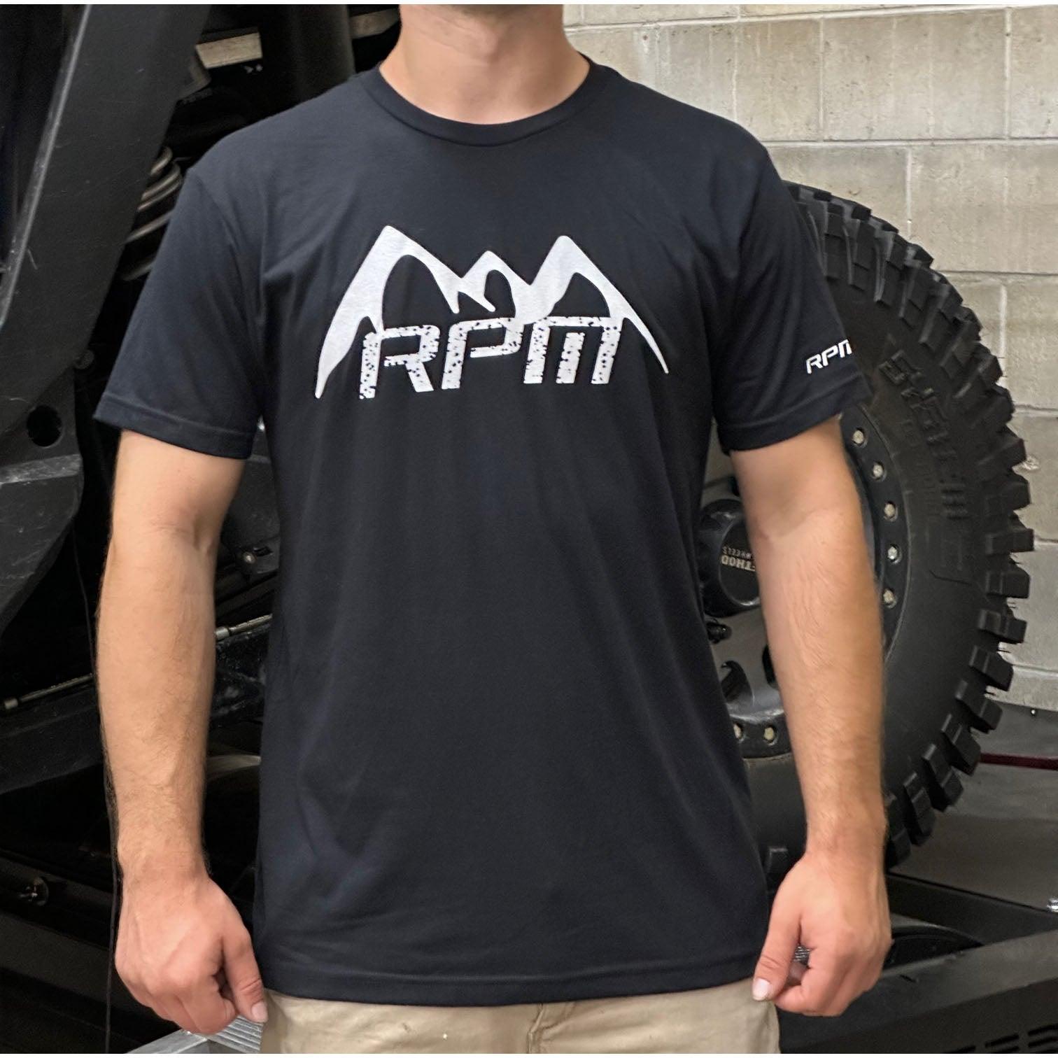 Photo of RPM SXS RPM Snowy Mountain T Shirt Black by RPM SXS - Premium for UTVs / Side by Sides