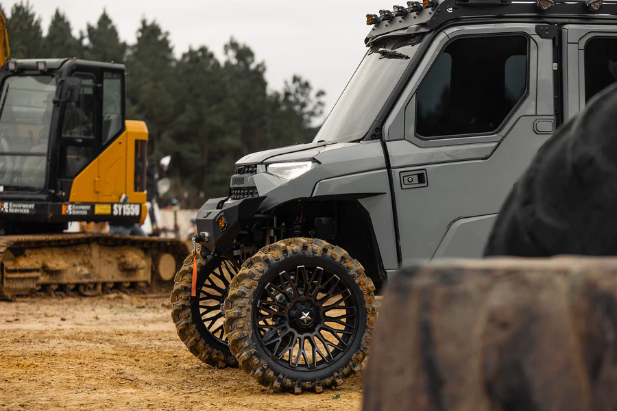 Photo of MSA M50 Clubber - Matte Black DDT by MSA Offroad Wheels - Premium for UTVs / Side by Sides