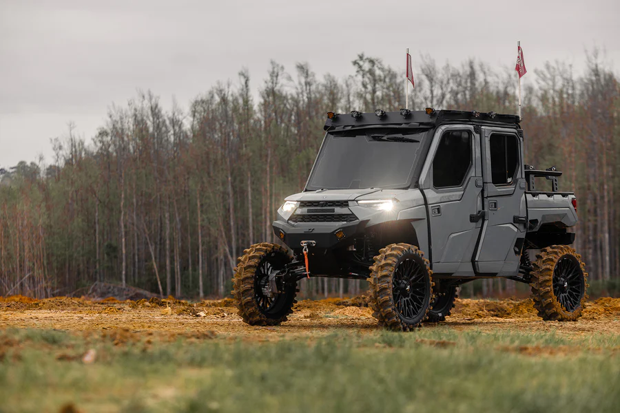 Photo of MSA M50 Clubber - Matte Black DDT by MSA Offroad Wheels - Premium for UTVs / Side by Sides