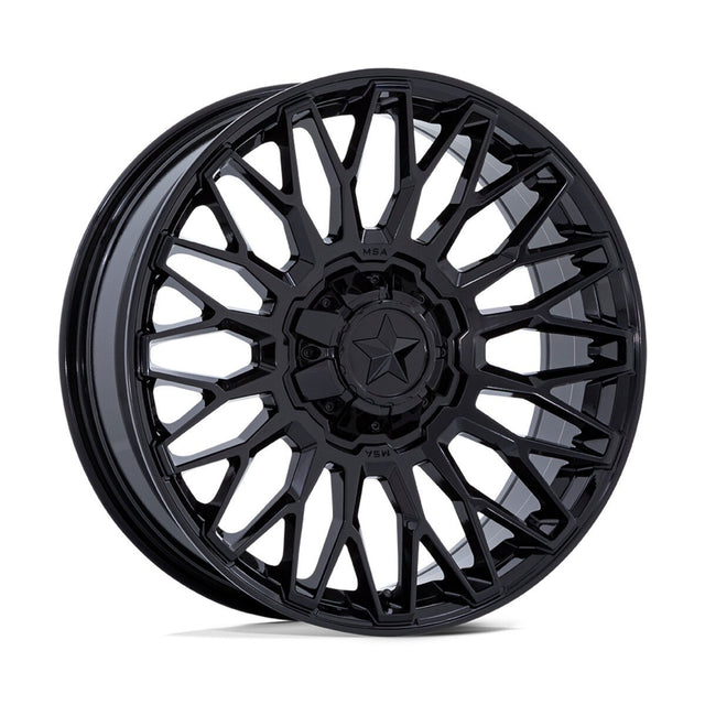 Photo of MSA M50 Clubber - Gloss Black by MSA Offroad Wheels - Premium for UTVs / Side by Sides