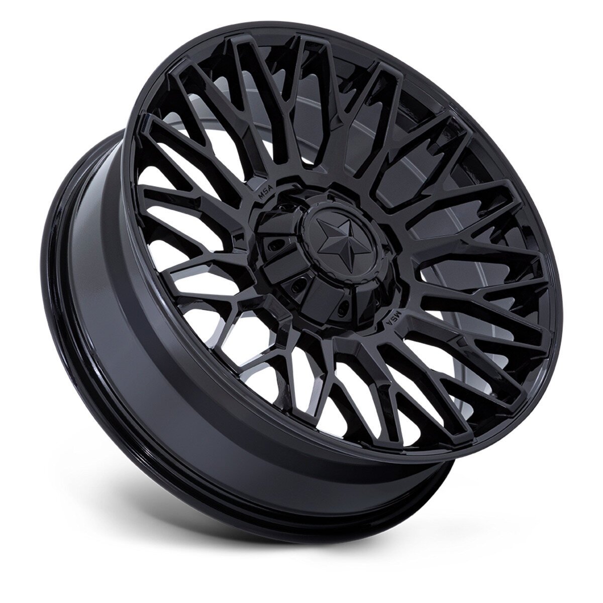 Photo of MSA M50 Clubber - Gloss Black by MSA Offroad Wheels - Premium for UTVs / Side by Sides