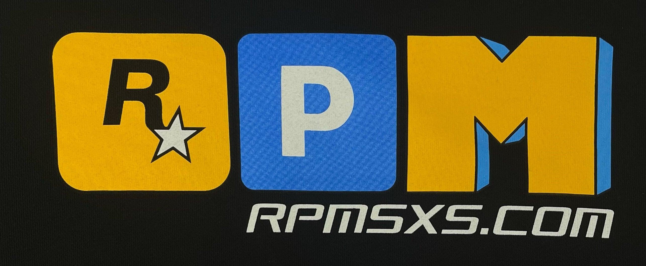 Photo of RPM SXS RPM Rockstar Logo Hoodie Black by RPM SXS - Premium for UTVs / Side by Sides