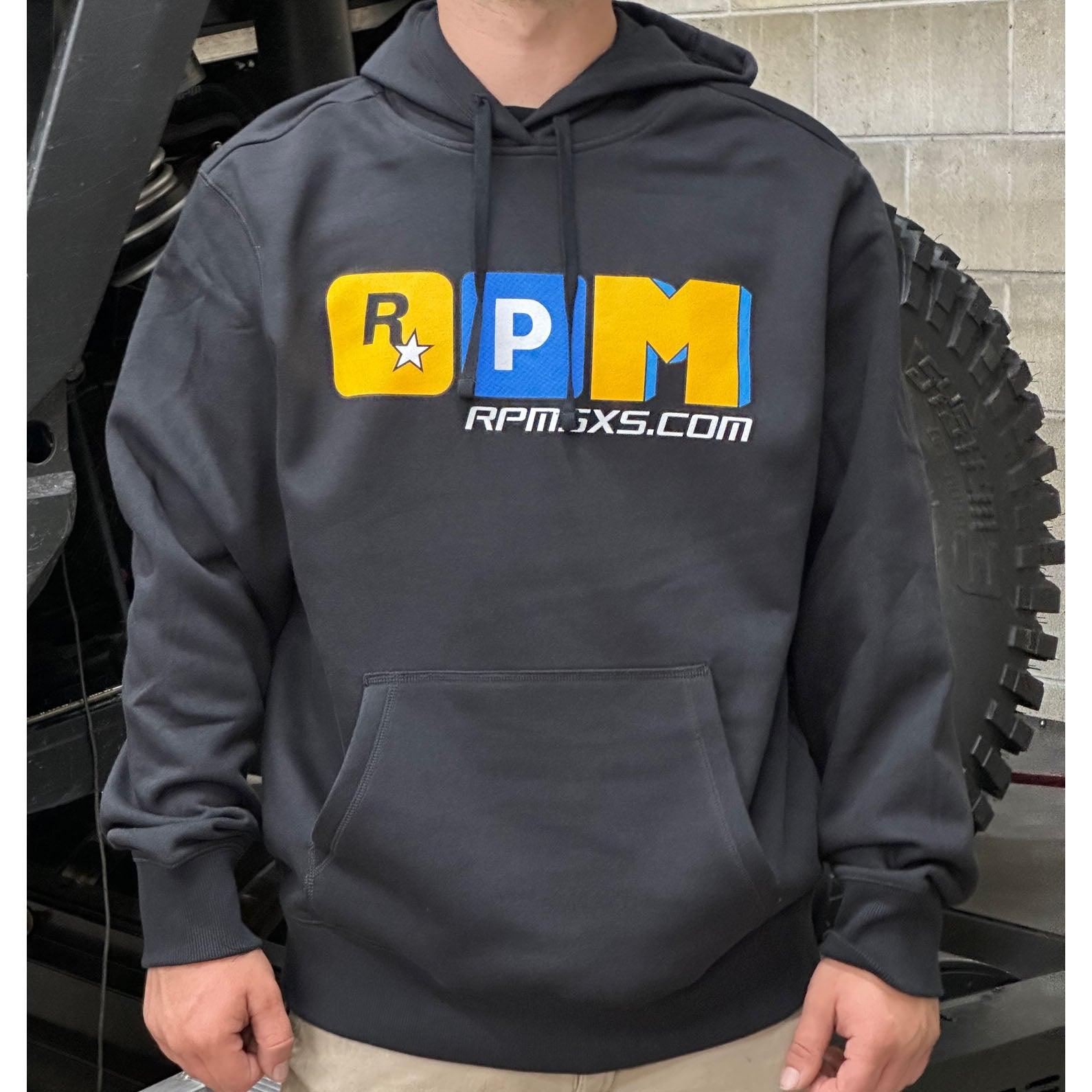 Photo of RPM SXS RPM Rockstar Logo Hoodie Black by RPM SXS - Premium for UTVs / Side by Sides