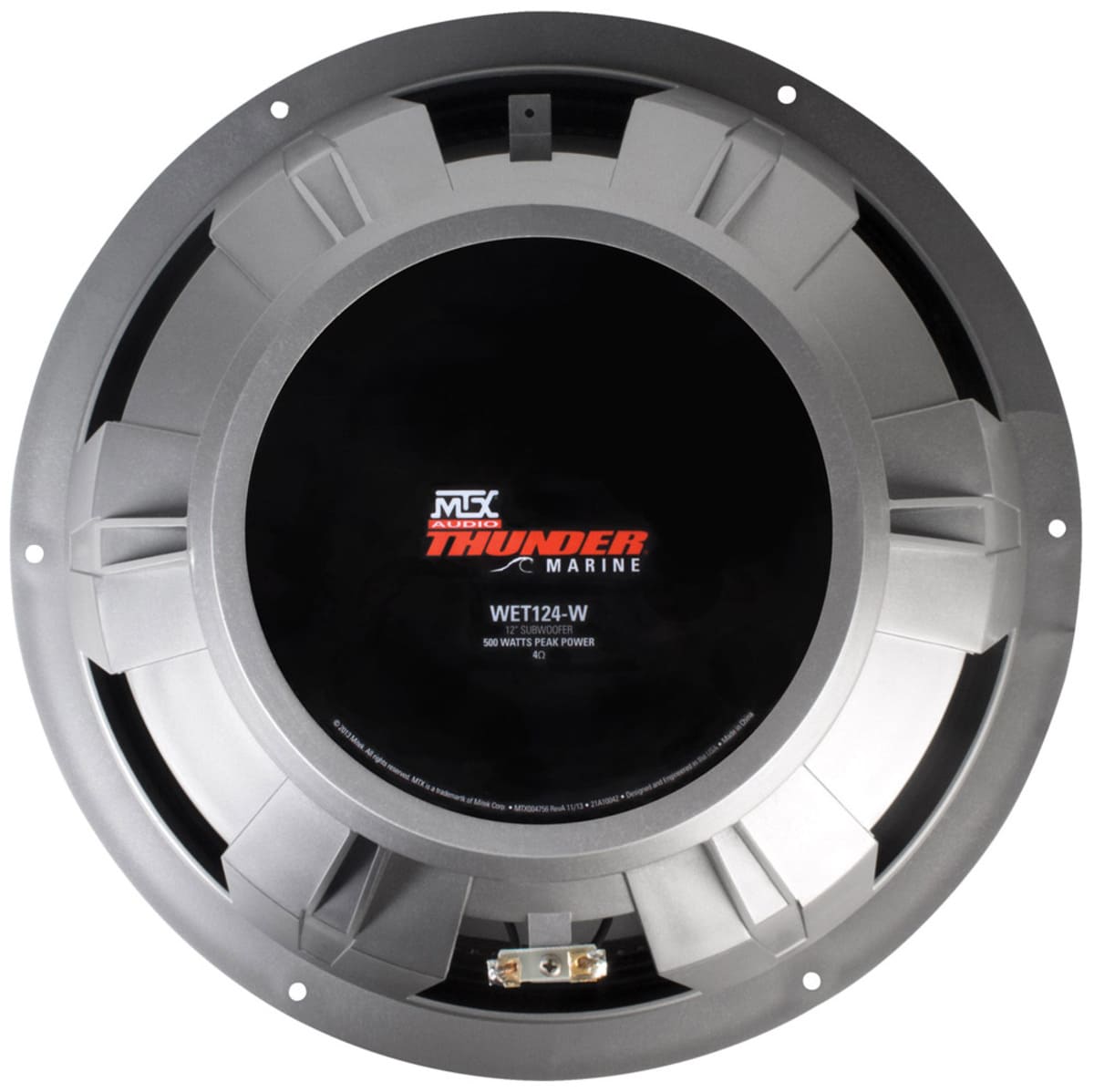 Photo of MTX Audio 12” 250-Watt RMS 4Ω Marine Subwoofer by MTX Audio - Premium for UTVs / Side by Sides