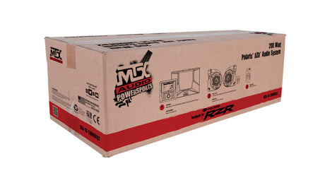 MTX RZR-14-THUNDER2 Polaris RZR 2-Speaker Audio System