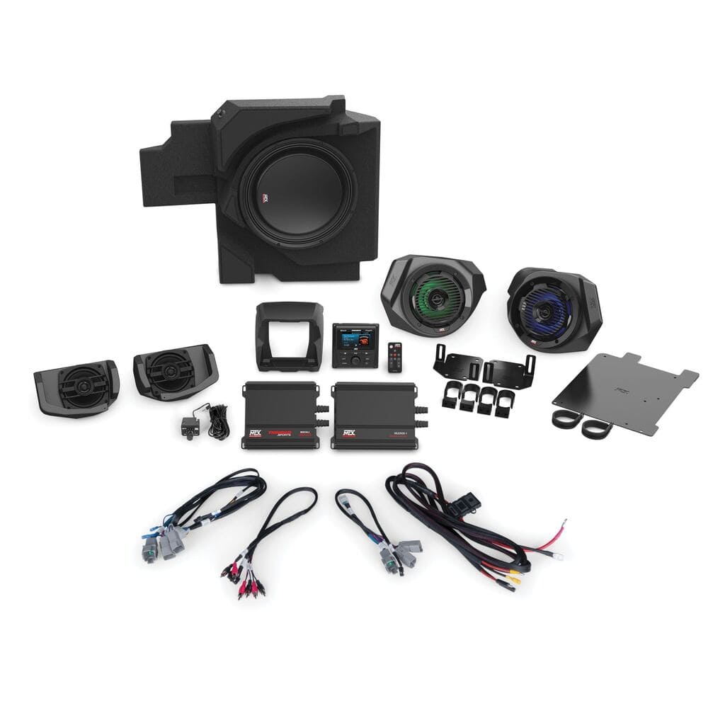 MTX Audio '17 Can-Am Maverick X3 Thunder-5 Speaker Audio System