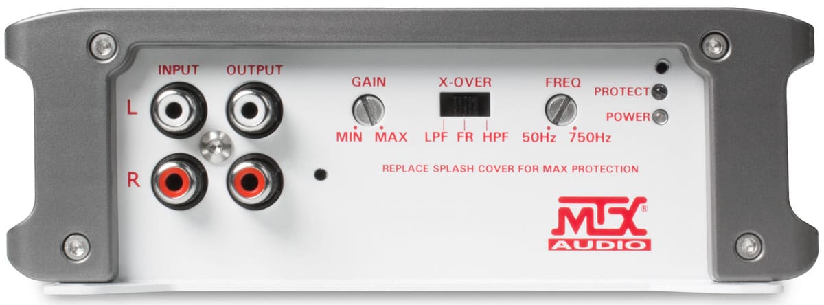 Photo of MTX Audio 200-Watt 2 Channel RMS Class A/B Marine Amplifier by MTX Audio - Premium for UTVs / Side by Sides