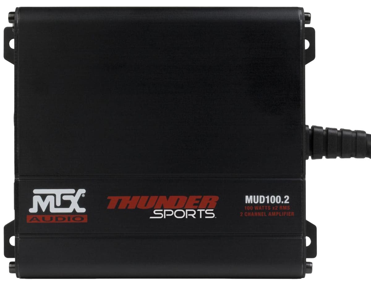Photo of MTX Audio 200-Watt 2 Channel RMS Powersports Amplifier by MTX Audio - Premium for UTVs / Side by Sides