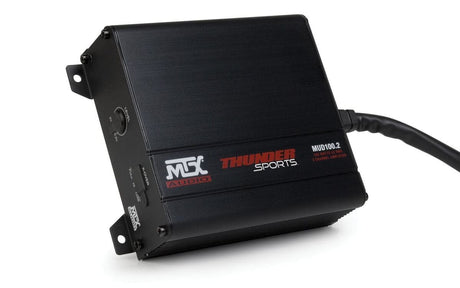 Photo of MTX Audio 200-Watt 2 Channel RMS Powersports Amplifier by MTX Audio - Premium for UTVs / Side by Sides