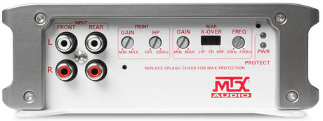 Photo of MTX Audio 400-Watt 4 Channel RMS Class A/B Marine Amplifier by MTX Audio - Premium for UTVs / Side by Sides