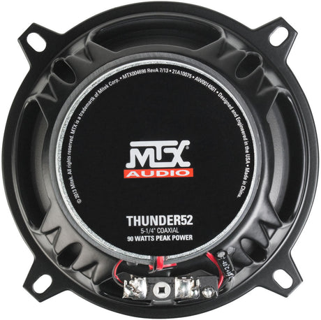 Photo of MTX Audio 5.25" 2-Way 45-Watt RMS 4Ω Coaxial Speaker Pair by MTX Audio - Premium for UTVs / Side by Sides