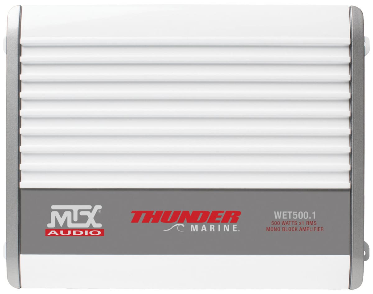 Photo of MTX Audio 500-Watt RMS Mono Block Class D Marine Amplifier by MTX Audio - Premium for UTVs / Side by Sides