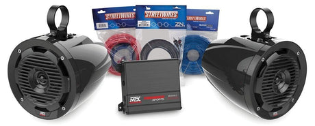 Photo of MTX Audio Amplifier & 2 Roll Cage Speaker - Additional Package by MTX Audio - Premium for UTVs / Side by Sides