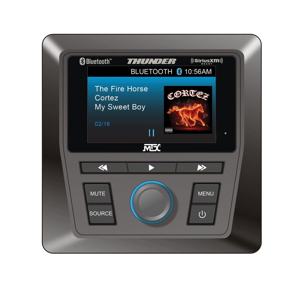 MTX Audio Polaris Ranger Audio System Four Speaker Dual Amplifier & Single Subwoofer