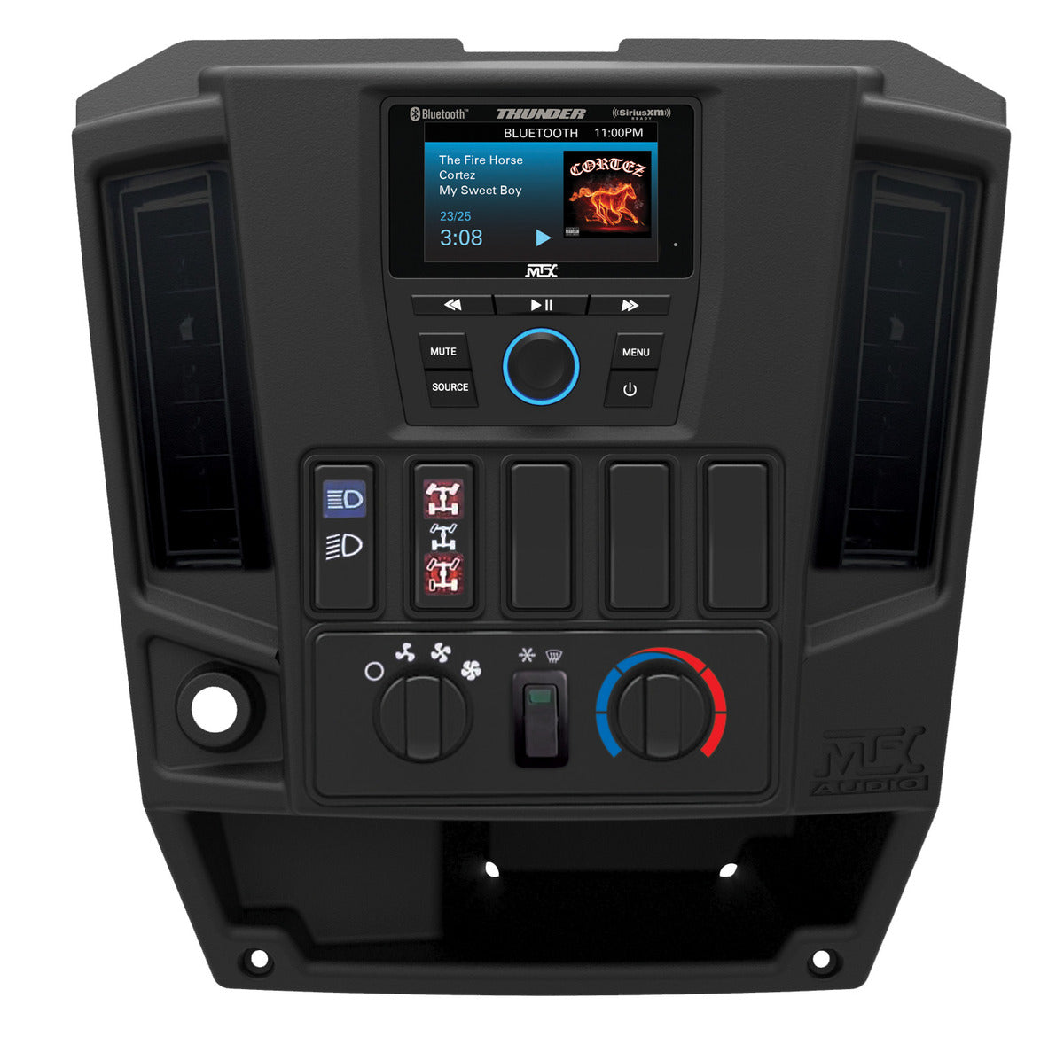 Photo of MTX Audio Polaris Ranger Side-by-Sides Mudrngrdk Dash Kit for Awmc3 Media Controller by MTX Audio - Premium for UTVs / Side by Sides