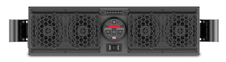 MTX Audio Polaris RZR 900/XP 1000 Bluetooth Overhead Audio Sound Bar 2-Channel Amplifier 2 Cage Mounted Speakers & Amplified Subwoofer