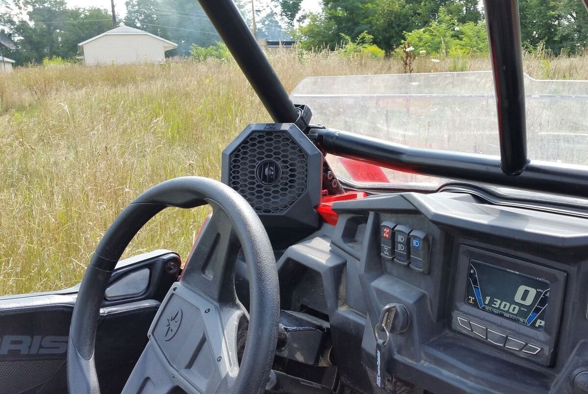MTX Audio Polaris RZR Dash Mount All-Weather Speaker Pods
