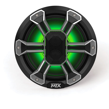 Photo of MTX Audio PS65C 6.5” 85-Watt RMS 4Ω Coaxial Speaker Pair IP-67 Rated with RGB Lighting and Customizable Grille by MTX Audio - Premium for UTVs / Side by Sides