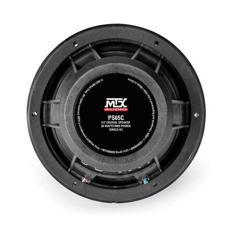 Photo of MTX Audio PS65C 6.5” 85-Watt RMS 4Ω Coaxial Speaker Pair IP-67 Rated with RGB Lighting and Customizable Grille by MTX Audio - Premium for UTVs / Side by Sides