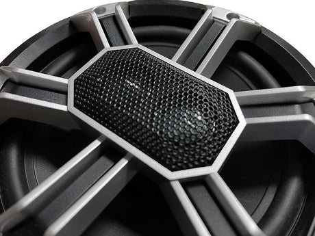 Photo of MTX Audio PS65C 6.5” 85-Watt RMS 4Ω Coaxial Speaker Pair IP-67 Rated with RGB Lighting and Customizable Grille by MTX Audio - Premium for UTVs / Side by Sides