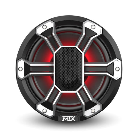 Photo of MTX Audio PS8C 8” 150-Watt RMS 4Ω Coaxial Speaker Pair IP-67 Rated with RGB Lighting and Customizable Grille by MTX Audio - Premium for UTVs / Side by Sides